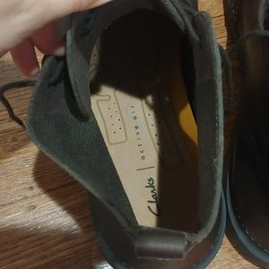 clarks hale rise dark brown